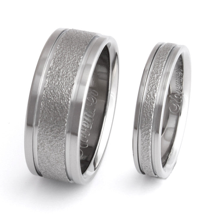 Titanium 2025 wedding rings
