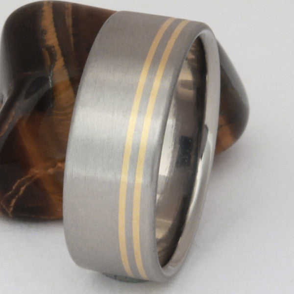 titanium gold ring g2 Titanium Wedding and Engagement Rings