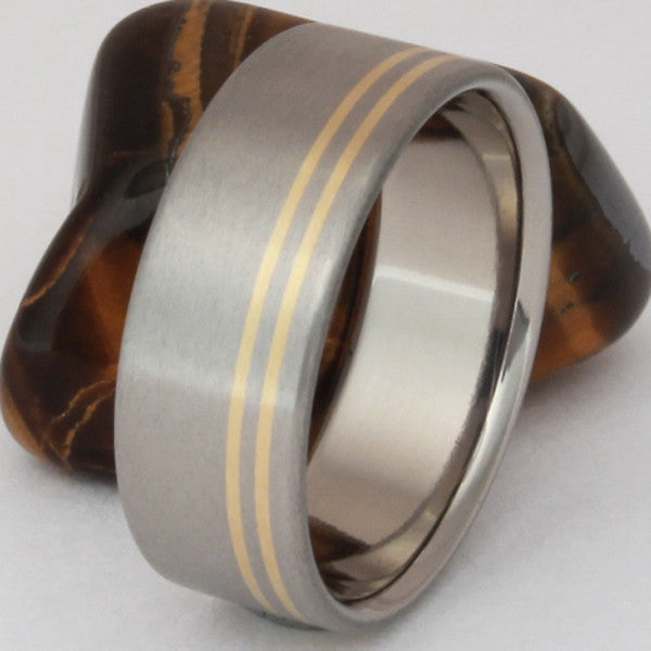 titanium gold ring g2 Titanium Wedding and Engagement Rings