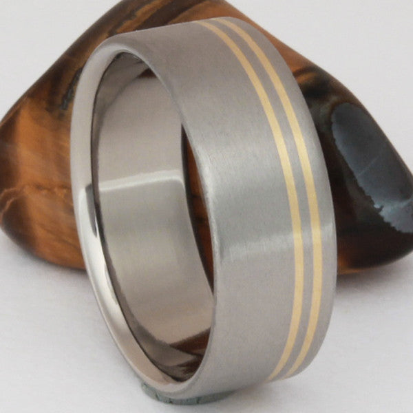 titanium gold ring g2 Titanium Wedding and Engagement Rings