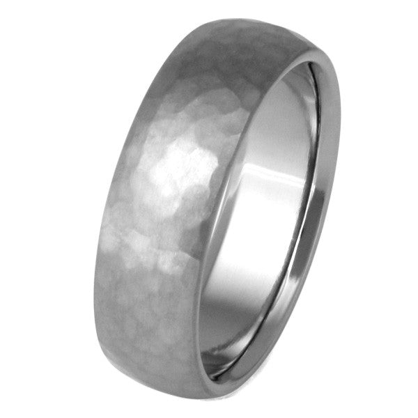 Grey titanium 2025 wedding bands