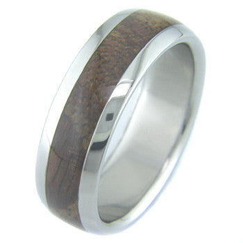 koa Titanium Wedding and Engagement Rings