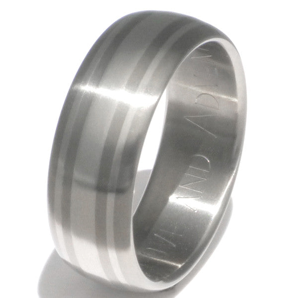 titanium platinum wedding rings p20 Titanium Wedding and Engagement Rings