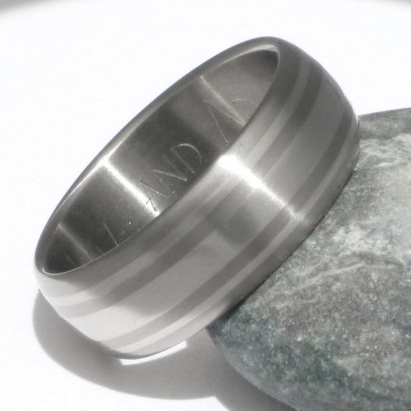 titanium platinum wedding rings p20 Titanium Wedding and Engagement Rings