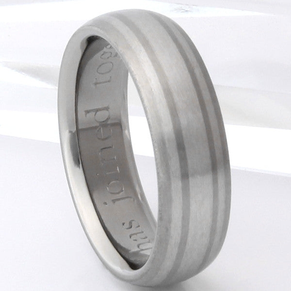 titanium platinum wedding rings p20 Titanium Wedding and Engagement Rings