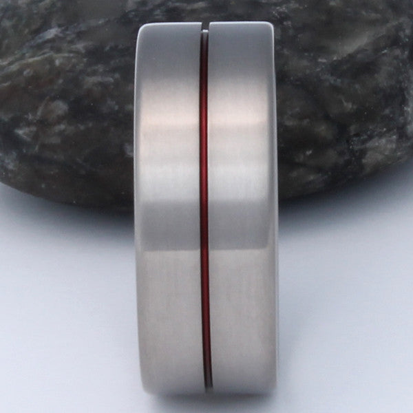 red titanium ring r34 Titanium Wedding and Engagement Rings
