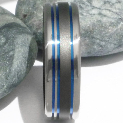 sable titanium rings sa10 Titanium Wedding and Engagement Rings