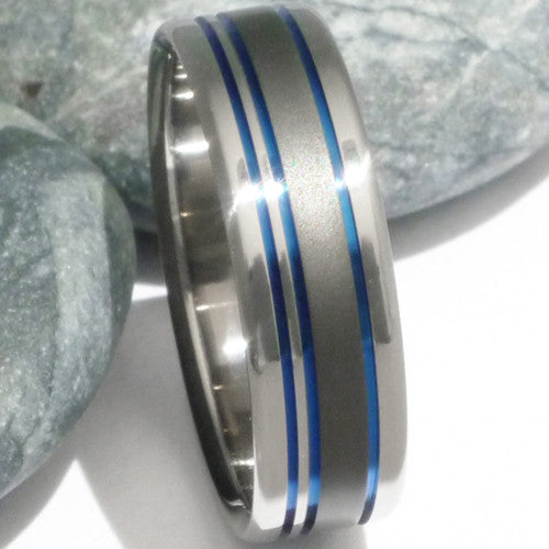 sable titanium rings sa10 Titanium Wedding and Engagement Rings