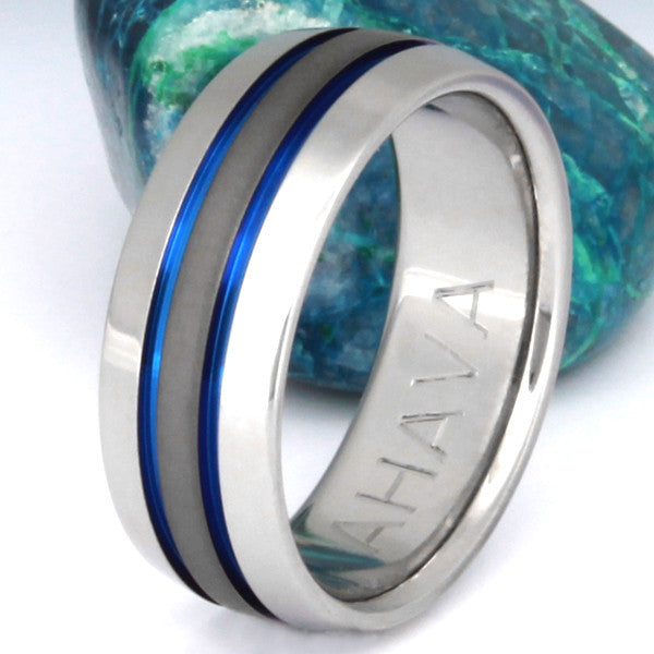 sable titanium ring sa11 Titanium Wedding and Engagement Rings