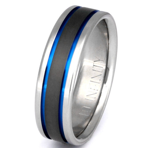 sable titanium ring sa12 Titanium Wedding and Engagement Rings