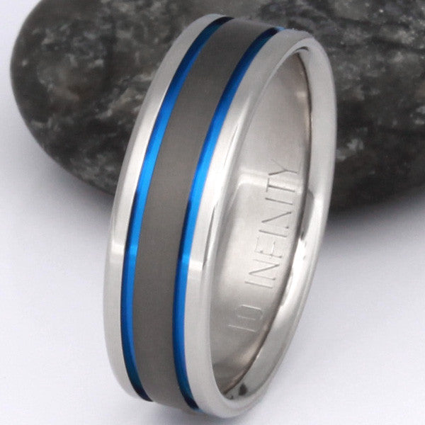 sable titanium ring sa12 Titanium Wedding and Engagement Rings