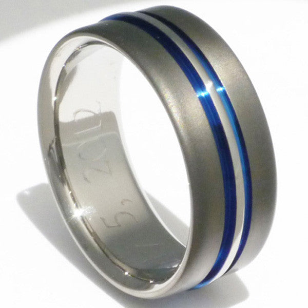 sable titanium ring sa20 Titanium Wedding and Engagement Rings