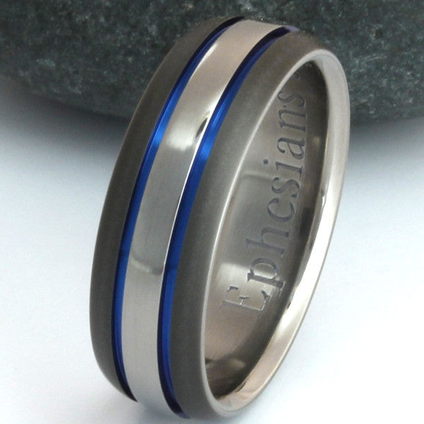 sable titanium ring sa22 Titanium Wedding and Engagement Rings