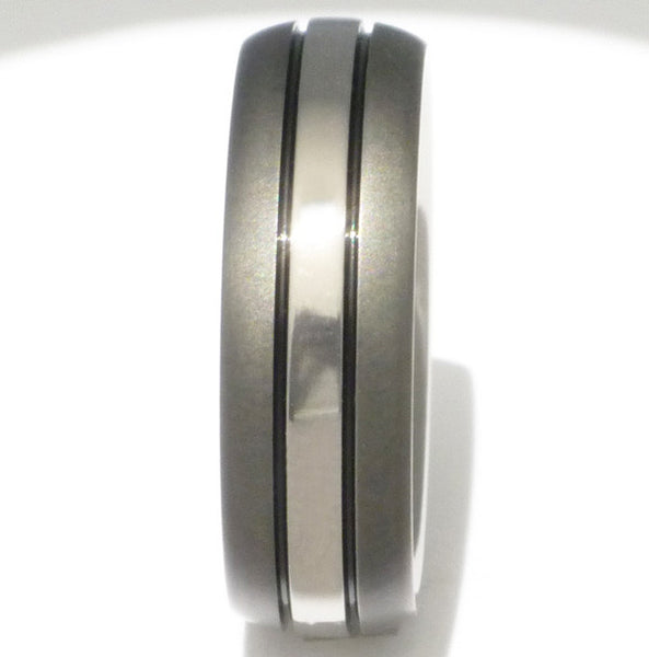 sable titanium ring sa4 Titanium Wedding and Engagement Rings