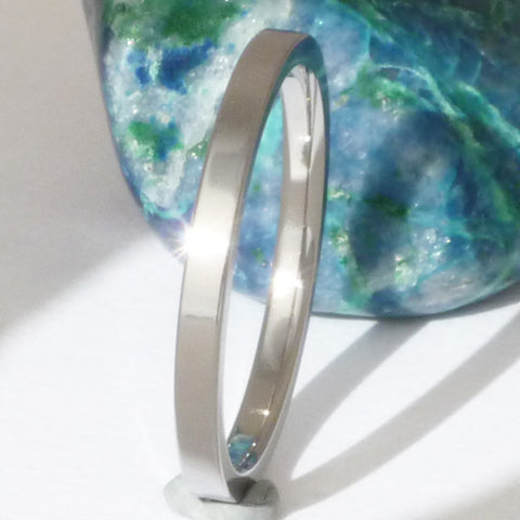 the elemental titanium stackable ring Titanium Wedding and Engagement Rings