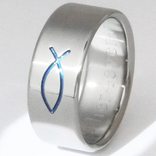 titanium christian ring cr1 Titanium Wedding and Engagement Rings