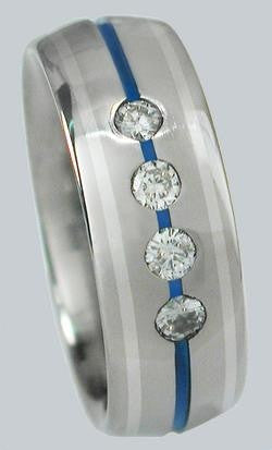 titanium diamond rings s16 Titanium Wedding and Engagement Rings