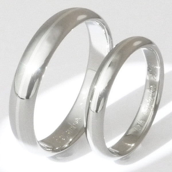 matching titanium wedding band set ste4 Titanium Wedding and Engagement Rings