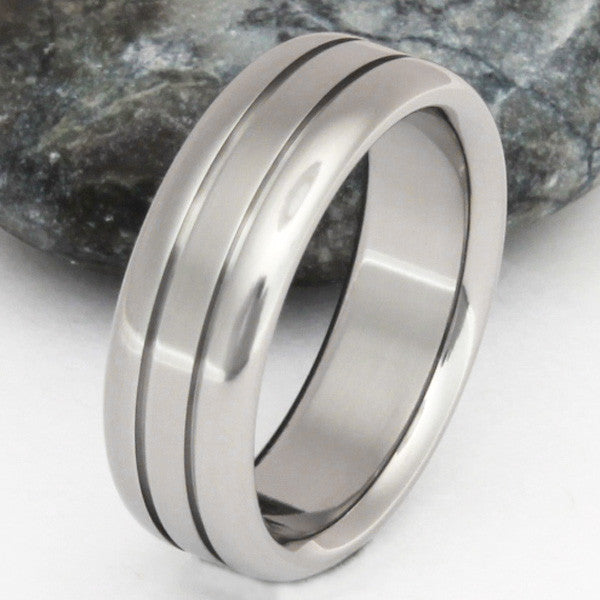 titanium ring serene n19 Titanium Wedding and Engagement Rings