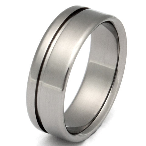 titanium ring cascade n2 Titanium Wedding and Engagement Rings