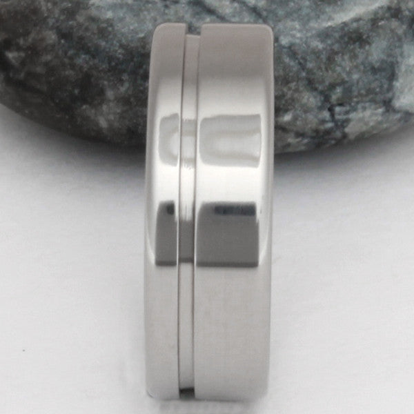 titanium ring cascade n2 Titanium Wedding and Engagement Rings