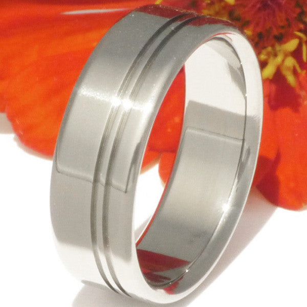 titanium ring hideaway n8 Titanium Wedding and Engagement Rings