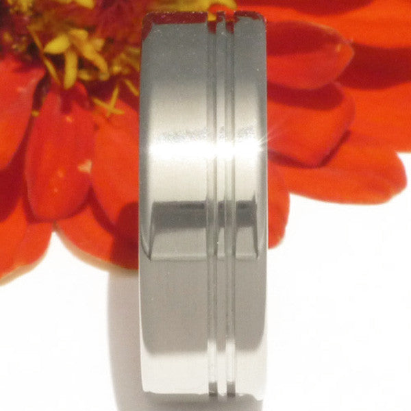 titanium ring hideaway n8 Titanium Wedding and Engagement Rings